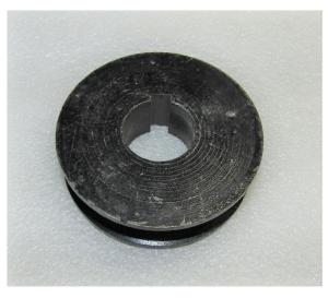 Шкив (28х81х24х1B) вала электродвигателя ТСС GQ 40/ Motor pulley Шкив (28х81х24х1B) вала электродвигателя ТСС GQ 40/ Motor pulley