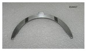 Полукольцо упорного подшипника коленчатого вала нижнее TDY 19 4L/Crankshaft thrust bearing, lower pa Полукольцо упорного подшипника коленчатого вала нижнее TDY 19 4L/Crankshaft thrust bearing, lower pa