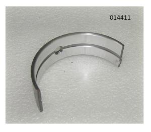Вкладыш коренного подшипника коленчатого вала верхний TDY 19 4L/Main bearing, upper half Вкладыш коренного подшипника коленчатого вала верхний TDY 19 4L/Main bearing, upper half