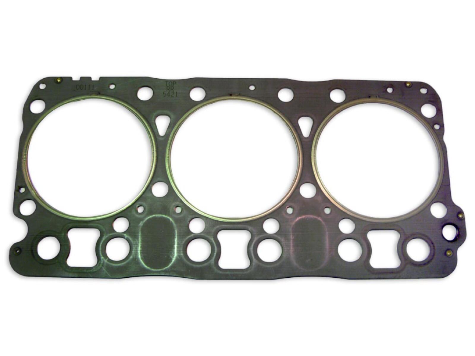 Прокладка головки блока цилиндров задняя Hyundai Doosan P126TI /TI-II /Cylinder head gasket rear 400 Прокладка головки блока цилиндров задняя Hyundai Doosan P126TI /TI-II /Cylinder head gasket rear 400