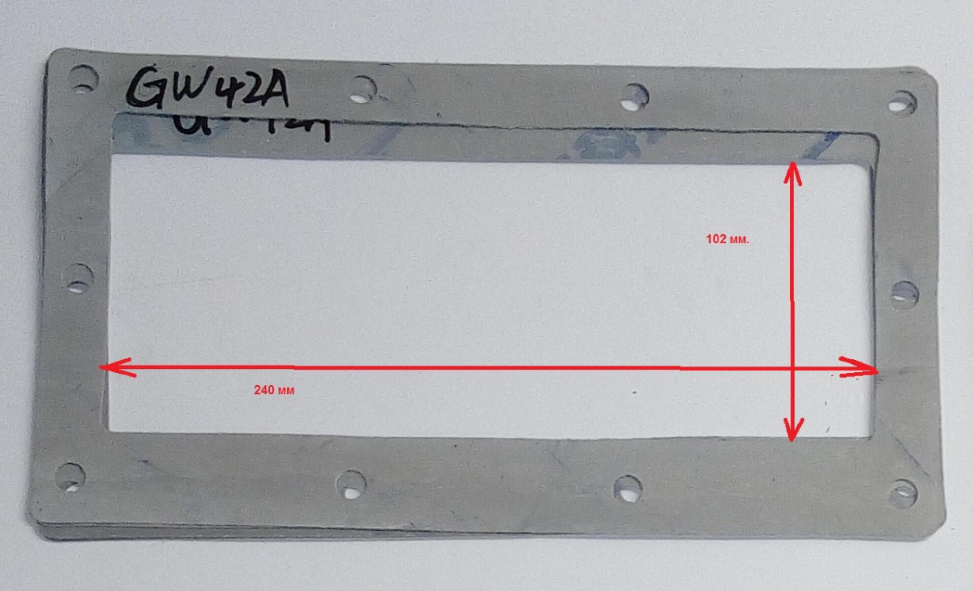 Прокладка картера GW42 (малая)/Gasket Прокладка картера GW42 (малая)/Gasket