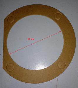 Прокладка редуктора GQ52A (D =130/90 мм)/Gasket Прокладка редуктора GQ52A (D =130/90 мм)/Gasket