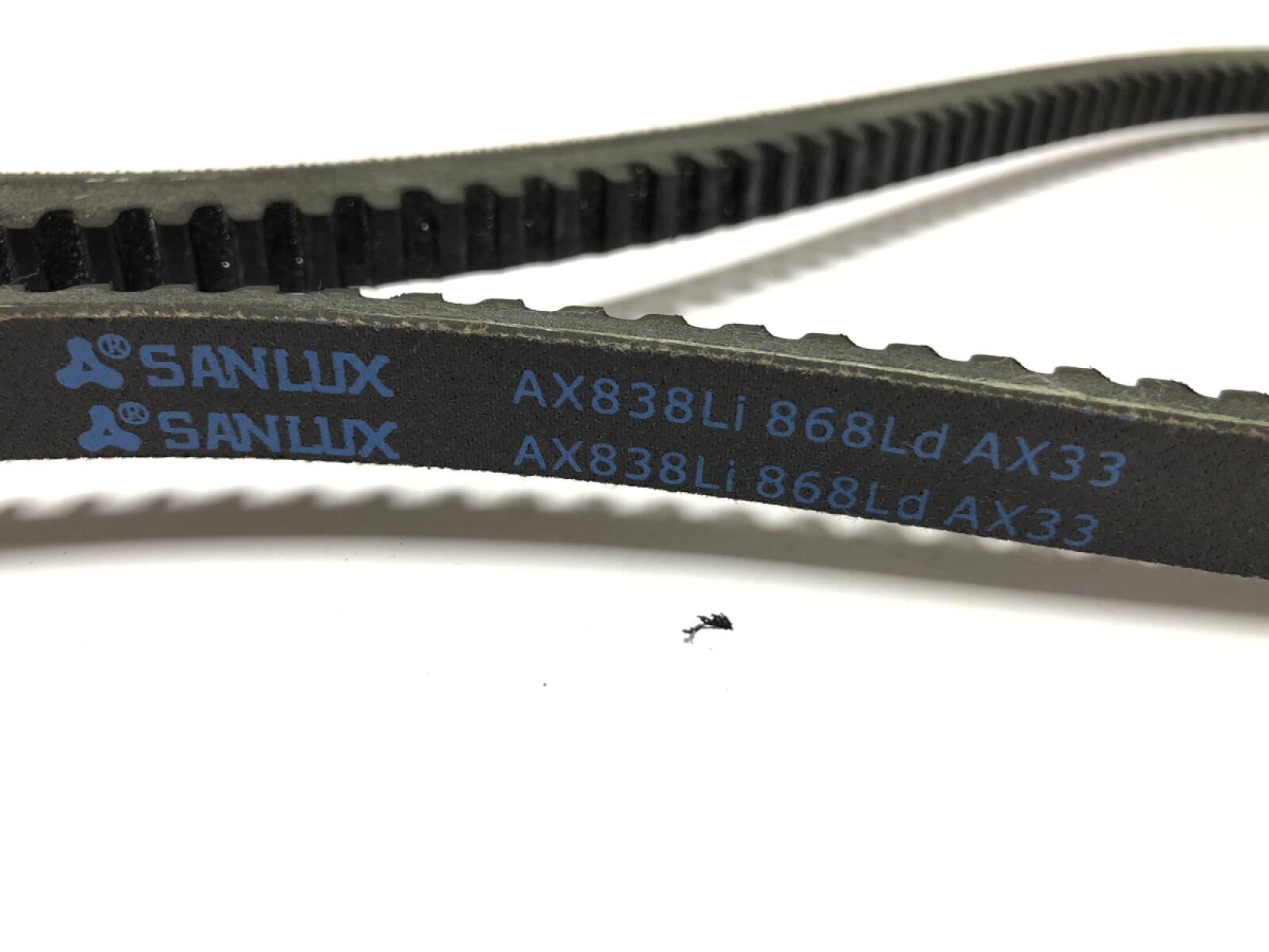 Ремень приводной зубчатый (Ax838Li 868Ld Ax33) для ТСС WP90TH (ТСС RH-350H/MS120)/V-Belt (CNP15026) Ремень приводной зубчатый (Ax838Li 868Ld Ax33) для ТСС WP90TH (ТСС RH-350H/MS120)/V-Belt (CNP15026)