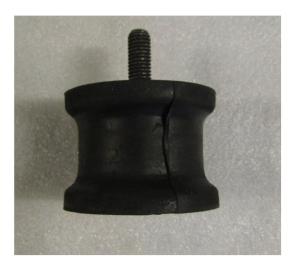 Амортизатор (60х45х1Ш/М10) платформы двигателя TSS-WP100TH&L/Shock absorber for vibrating plate, №3 (CNP15003)