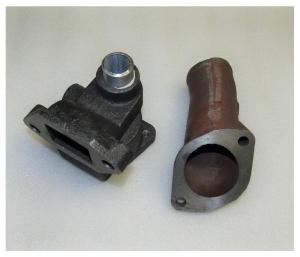 Корпус термостата в сборе с крышкой Ricardo R4105ZLDS1; TDK 56-170 6LT/Thermostat housing assembly
