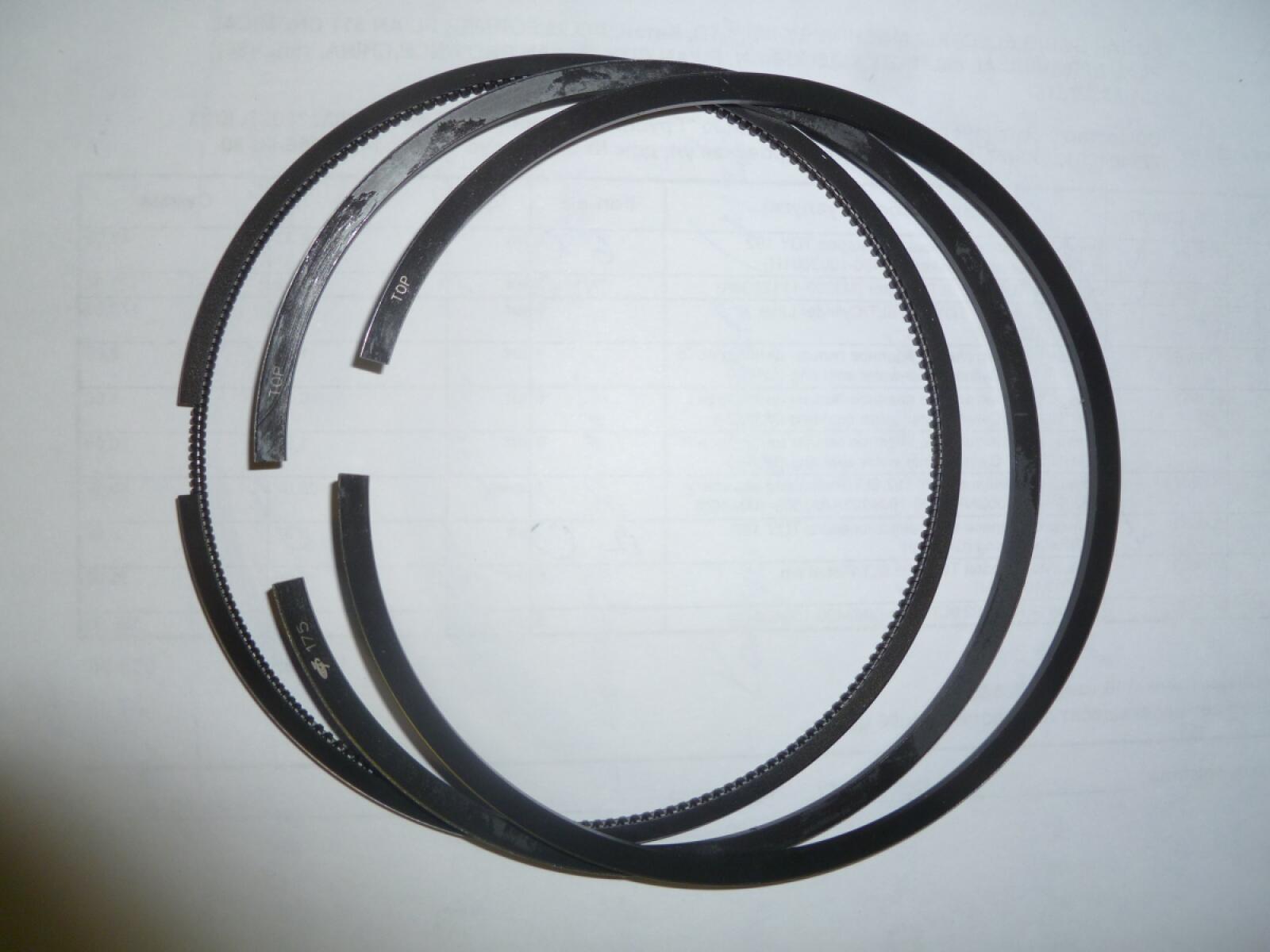 Кольца поршневые (D=120 мм,к-т на 1 поршень-3 шт) TDY 192 6LT/ Piston ring assembly Кольца поршневые (D=120 мм,к-т на 1 поршень-3 шт) TDY 192 6LT/ Piston ring assembly