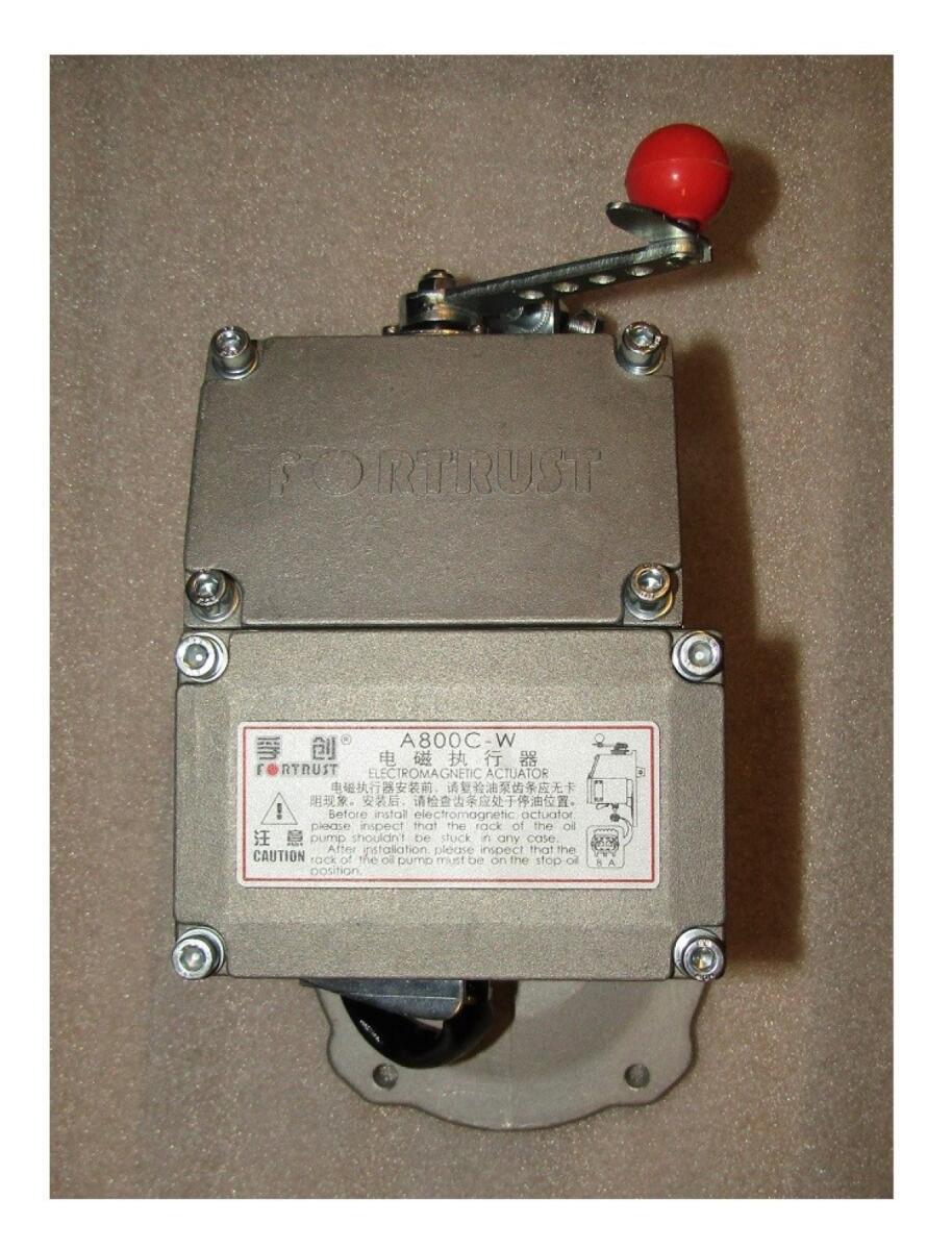 Актуатор электрон. регулятора оборотов ТНВД SDEC SC7H230D2; TDS120,155,168 6LTE/Actuator Assy (C2002.; FORTRUST A800C-W-A 24V;FD1838110;S00012773+02) Актуатор электрон. регулятора оборотов ТНВД SDEC SC7H230D2; TDS120,155,168 6LTE/Actuator Assy (C2002.; FORTRUST A800C-W-A 24V;FD1838110;S00012773+02)