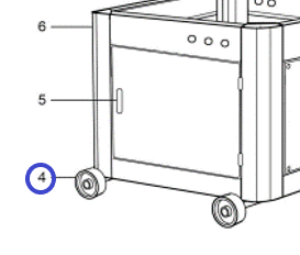 Колесо TSS GW 40B/GW40-WHEEL, №4 (60000544) Колесо TSS GW 40B/GW40-WHEEL, №4 (60000544)