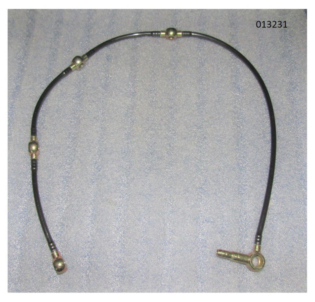 Трубка дренажная форсунок Quanchai QC490D; TDQ 20 4L/Injector oil return pipe Трубка дренажная форсунок Quanchai QC490D; TDQ 20 4L/Injector oil return pipe