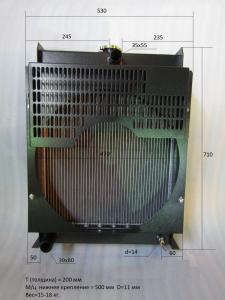 Радиатор охлаждения TDL 17-32 3L/Radiator Радиатор охлаждения TDL 17-32 3L/Radiator