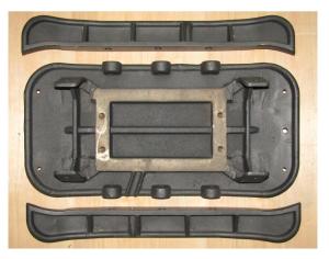 Подошва виброплиты TSS-WP170YH (CNP30Y001)/Base plate Подошва виброплиты TSS-WP170YH (CNP30Y001)/Base plate