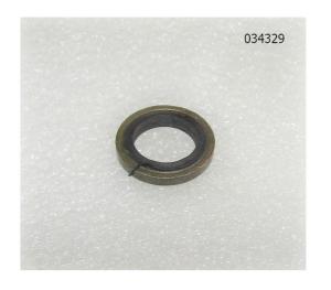 Шайба уплотнительная обрезиненная R6126A-260DE; TDK 260 6LT (D=10x16x2.5)/Gasket.900 03 09 8010