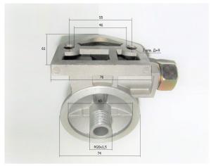 Кронштейн фильтра масляного (М20 х1,5) Ricardo N4105ZDS; TDK 26,42,N38,56,66 4L/Oil Filter bracket Кронштейн фильтра масляного (М20 х1,5) Ricardo N4105ZDS; TDK 26,42,N38,56,66 4L/Oil Filter bracket