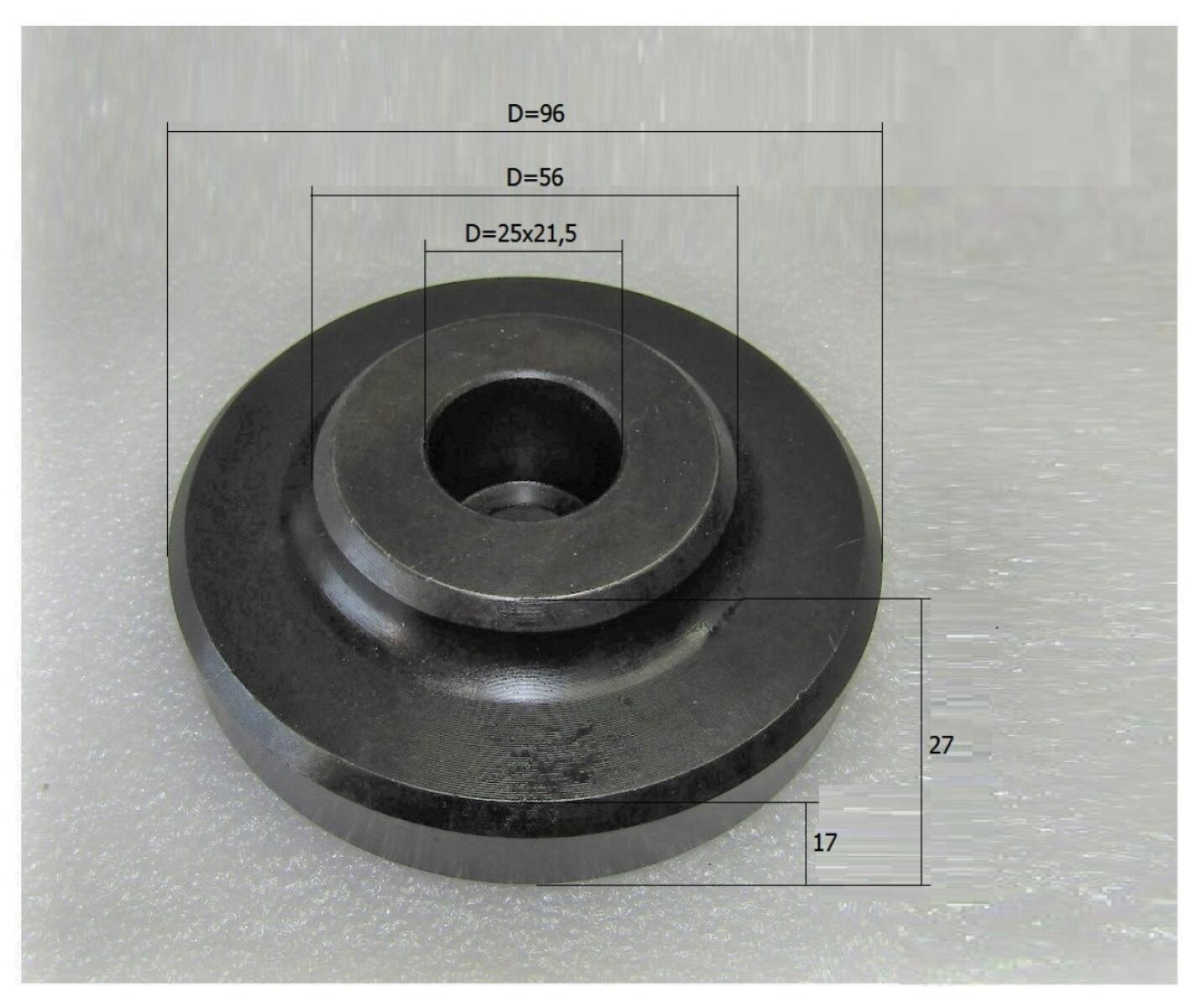 Чашка ударного механизма TSS-95GPD (D96х56х25 мм) /Inner Pile Head Чашка ударного механизма TSS-95GPD (D96х56х25 мм) /Inner Pile Head