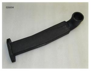 Патрубок входной насоса водяного Ricardo R4105ZLDS1; TDK 56- 66 4LT/Steel cooling pipe
