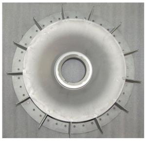 Крыльчатка генератора SA-200/Cooling fan for 200KW