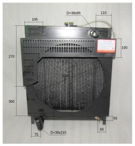 Радиатор охлаждения Ricardo Y485BD; TDК 14,17 4L/Radiator assembly Радиатор охлаждения Ricardo Y485BD; TDК 14,17 4L/Radiator assembly