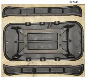 Подошва виброплиты TSS-WP170YH/Base plate Подошва виброплиты TSS-WP170YH/Base plate
